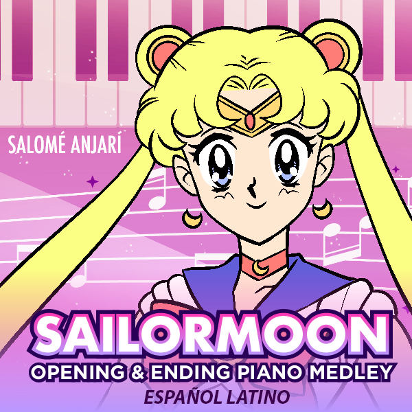 Sailor Moon Piano Opening y Ending Español Latino